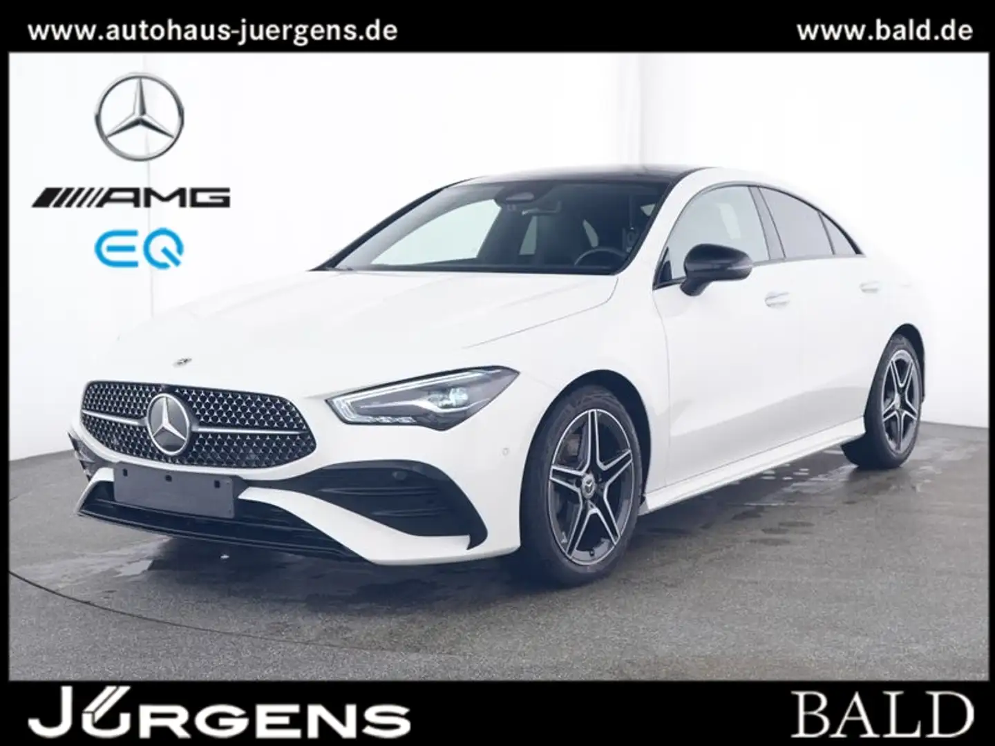 Mercedes-Benz CLA 220 d Coupé AMG-Sport/LED/Cam/Pano/Night/18" Белый - 2