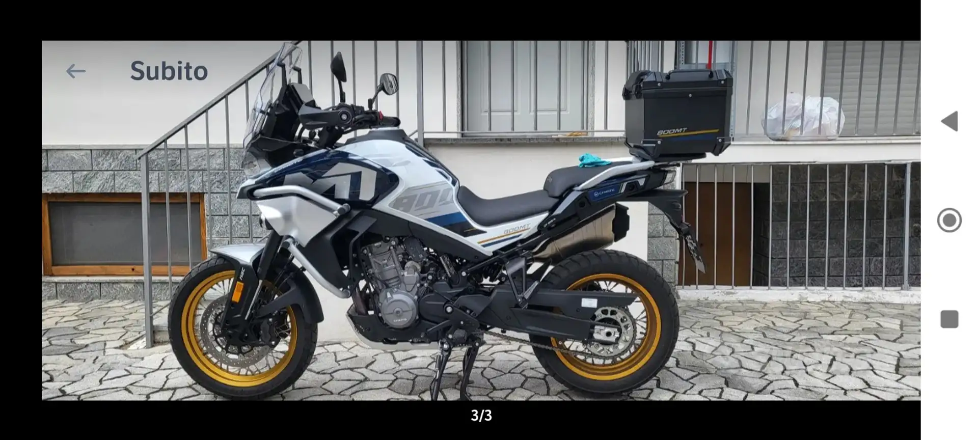 CFMOTO 800 MT Explore Alb - 1