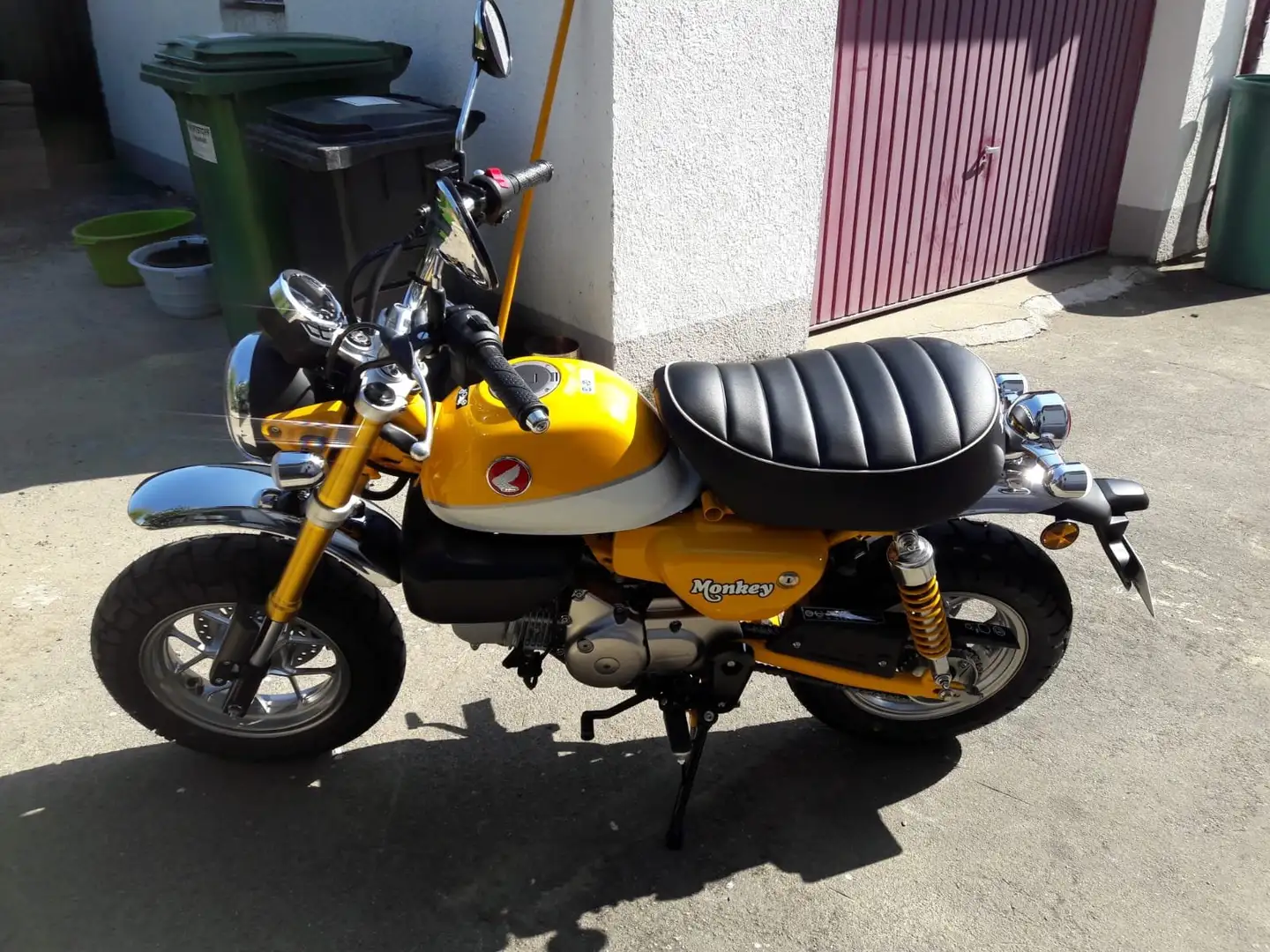 Honda Monkey 125 Gelb - 1
