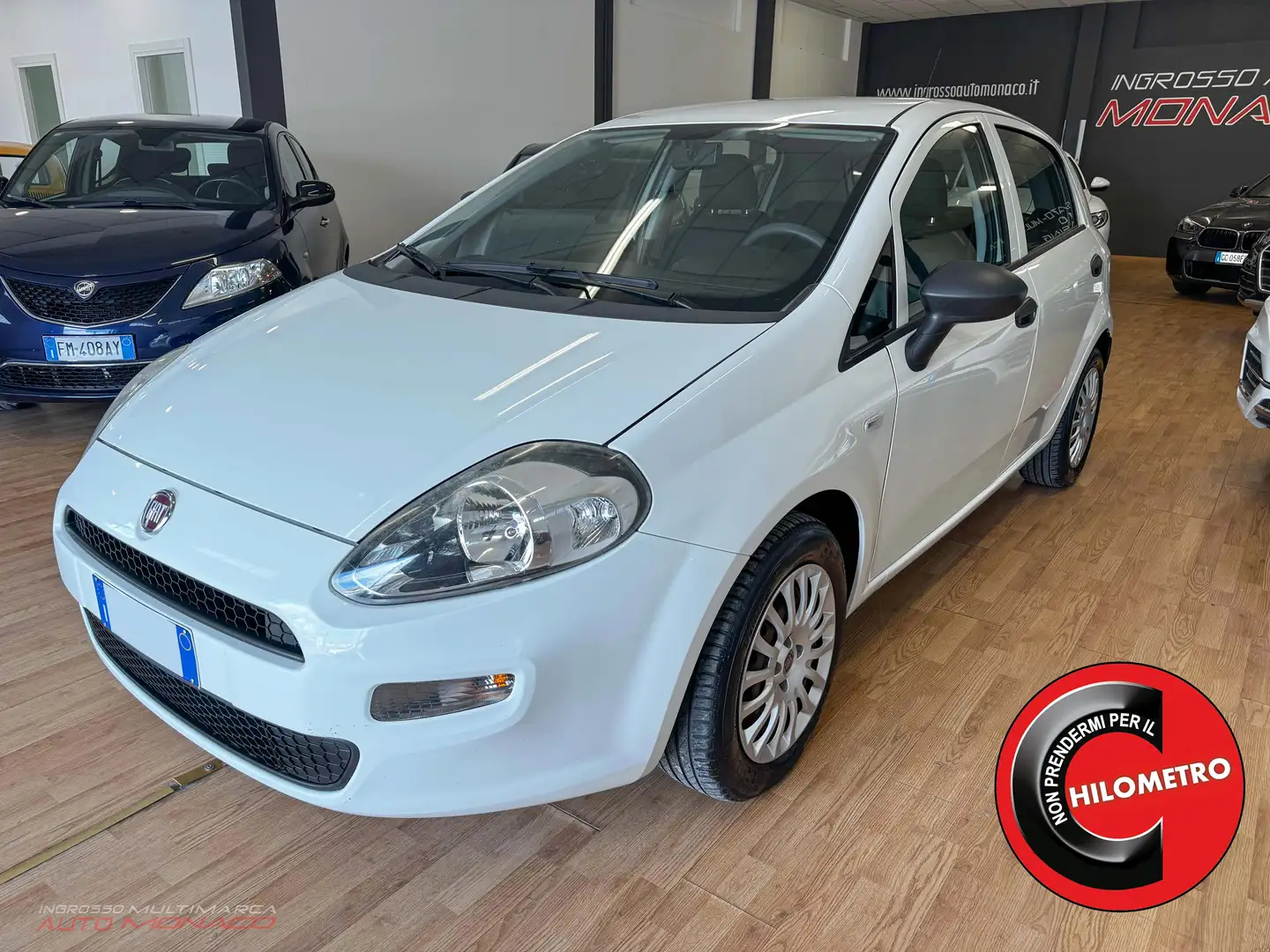 Fiat Punto Punto 5p 1.3 mjt Street s Blanc - 1