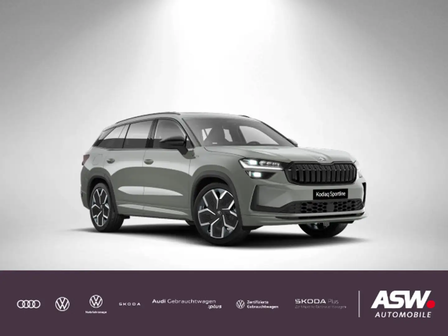 Skoda Kodiaq Sportline 1,5TSI iV 204PS DSG ACC SHZ AHK Grau - 1