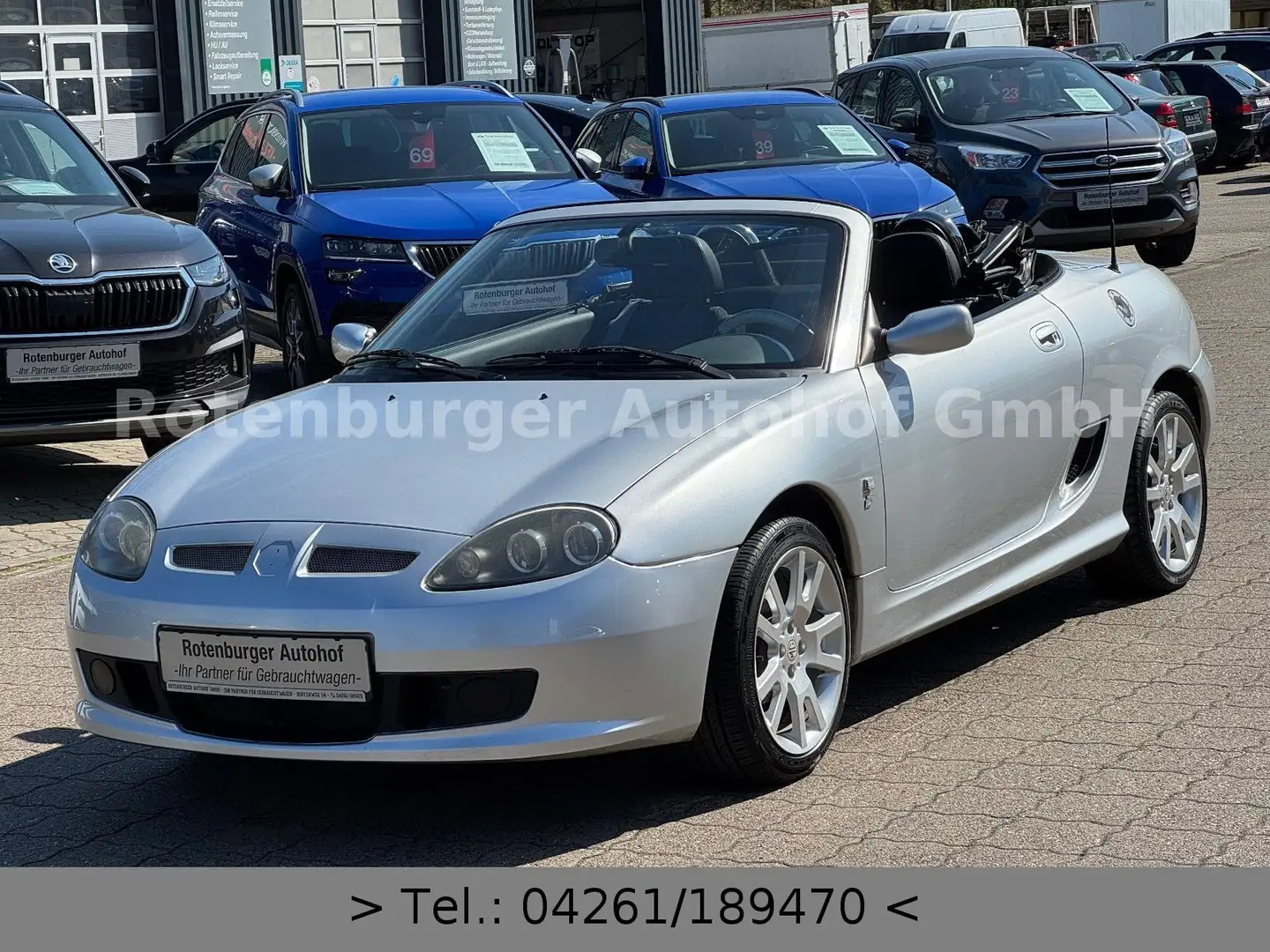 MG TF 135*CABRIO*KLIMA*E-FENSTER*TÜV NEU* Gris - 2