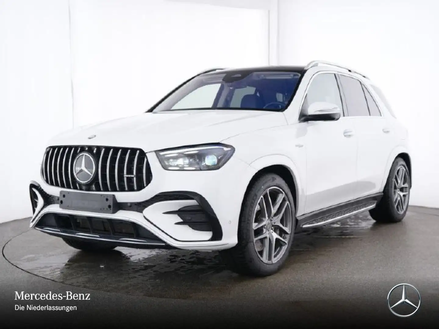 Mercedes-Benz GLE 53 AMG GLE 53 HYBRID 4M PANO+360+AHK+MULTIBEAM+21"+HUD+9G Weiß - 2