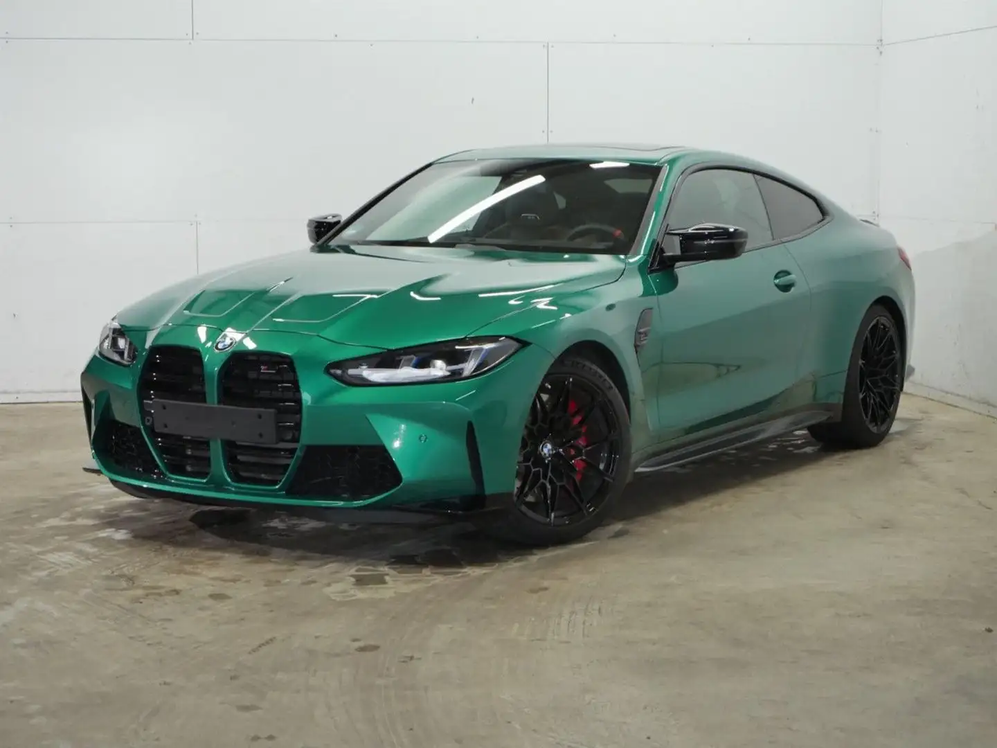 BMW M4 Compet. Compound GlasDach Leder Ha/Ka.19/20" Grün - 2