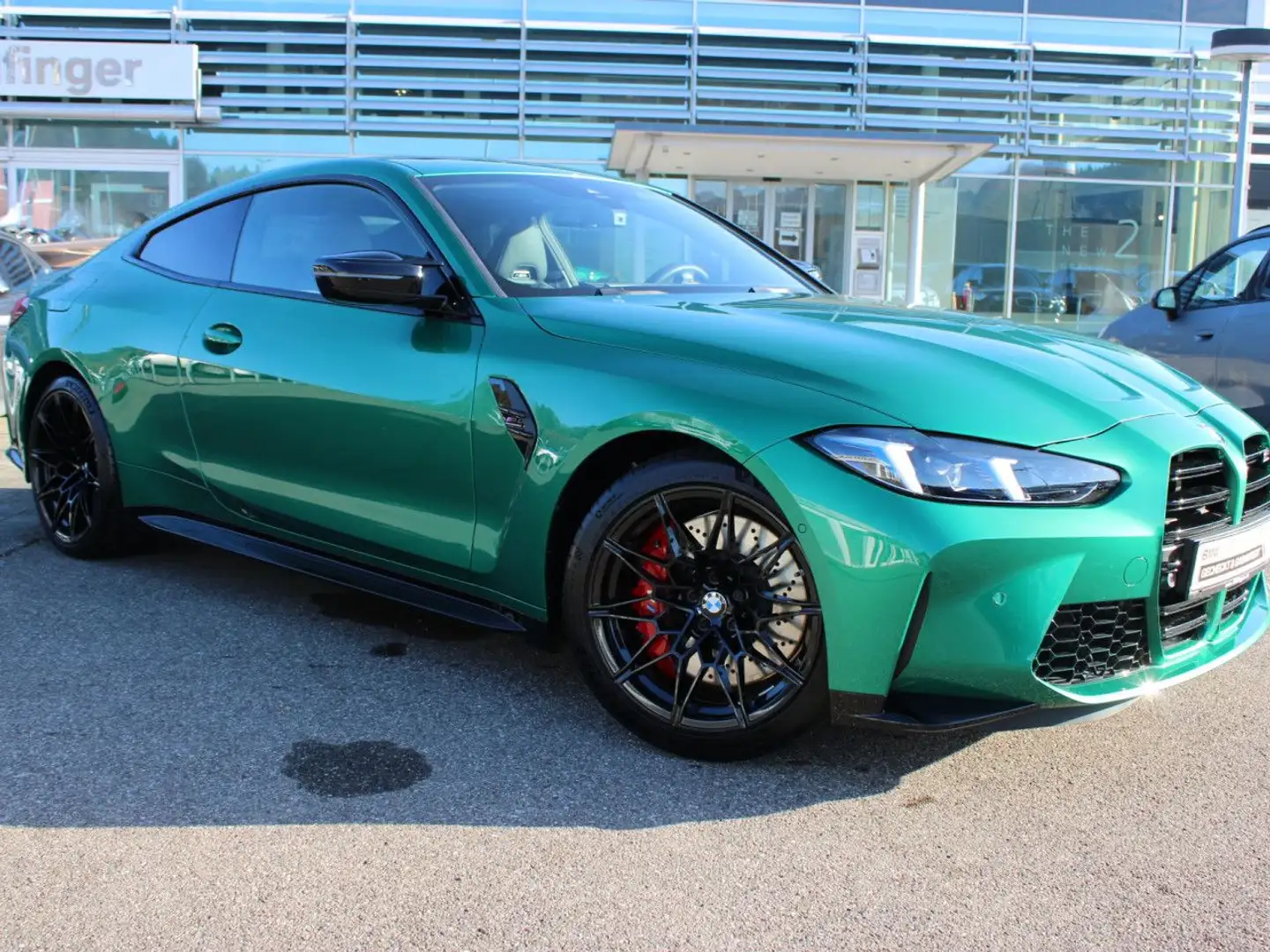 BMW M4 Compet. Compound GlasDach Leder Ha/Ka.19/20" Grün - 2