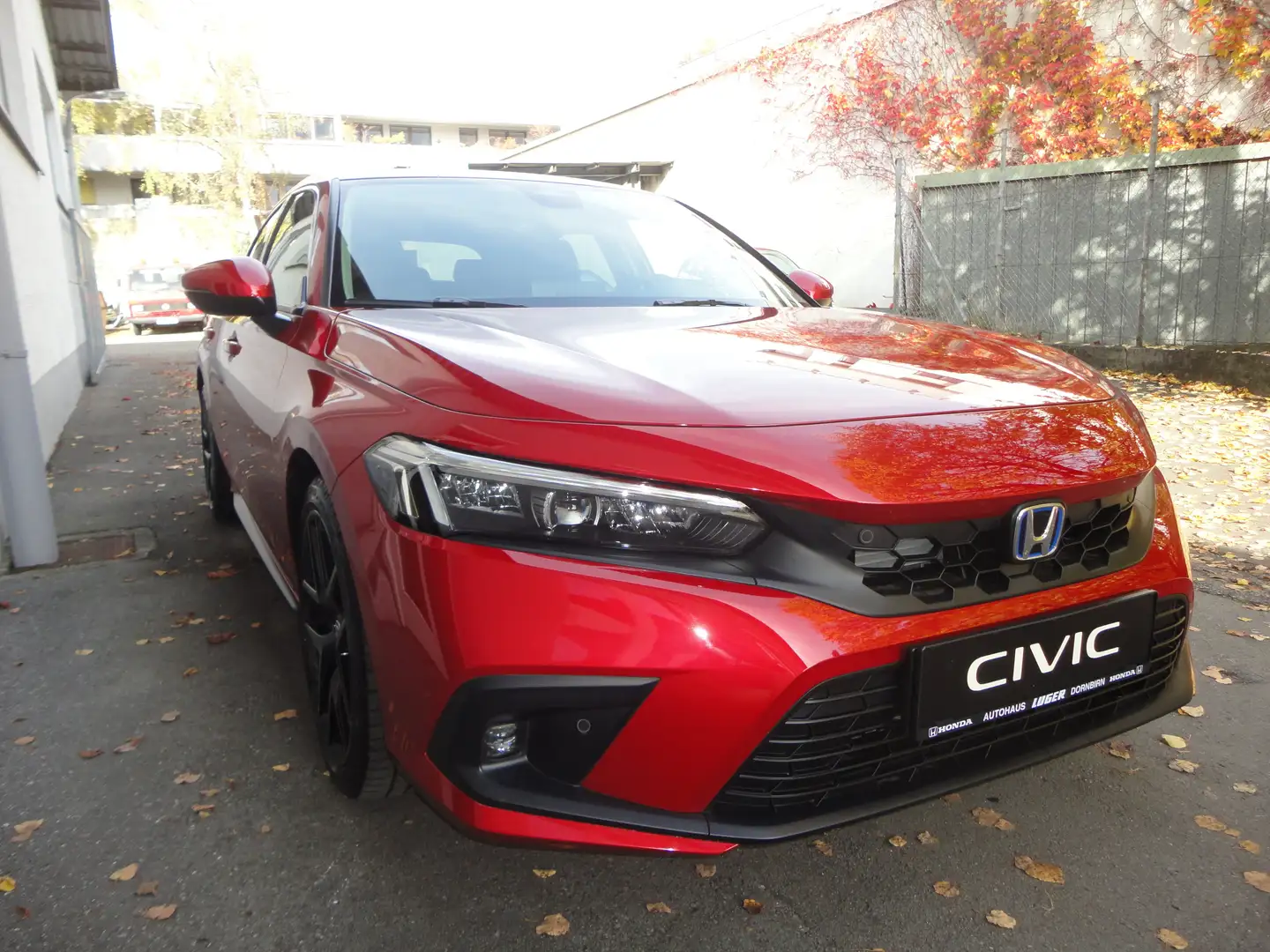 Honda Civic 2.0 i-MMD Hybrid Advance Modell 2024 "inkl. WR" Rot - 2
