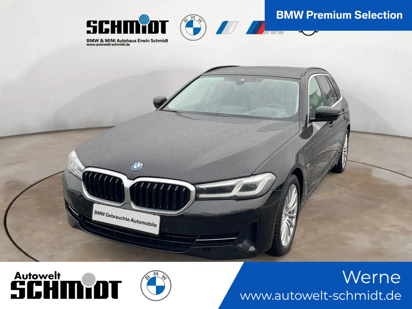 BMW 520 e Touring + 2Jahre-BPS.-GARANTIE Schwarz - 1