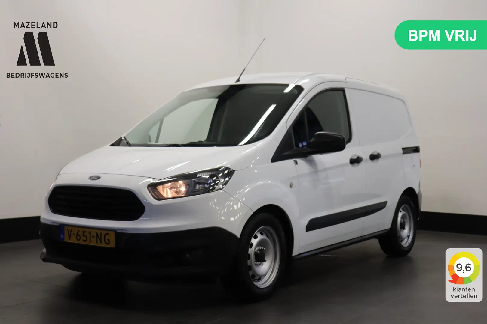 Ford Transit Courier 1.0 100PK 2x Schuifdeur BENZINE - Airco - Trekhaak Wit - 1