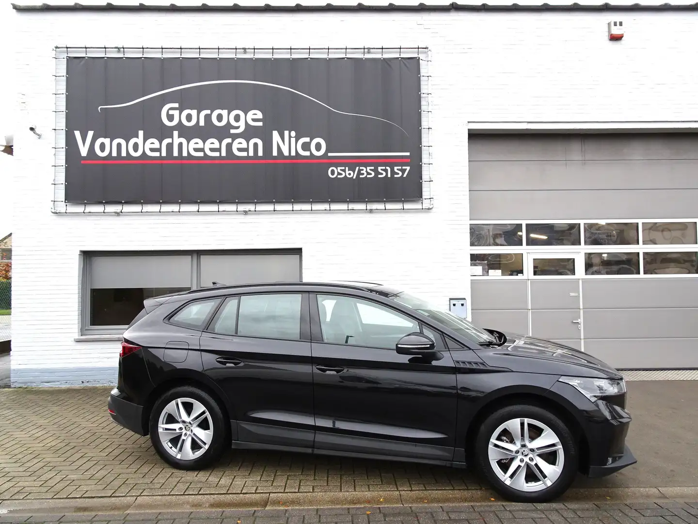 Skoda Enyaq Enyaq iV 60 VIRTUAL,PANODAK,ADAPT.CRUISE,CAMERA Zwart - 1
