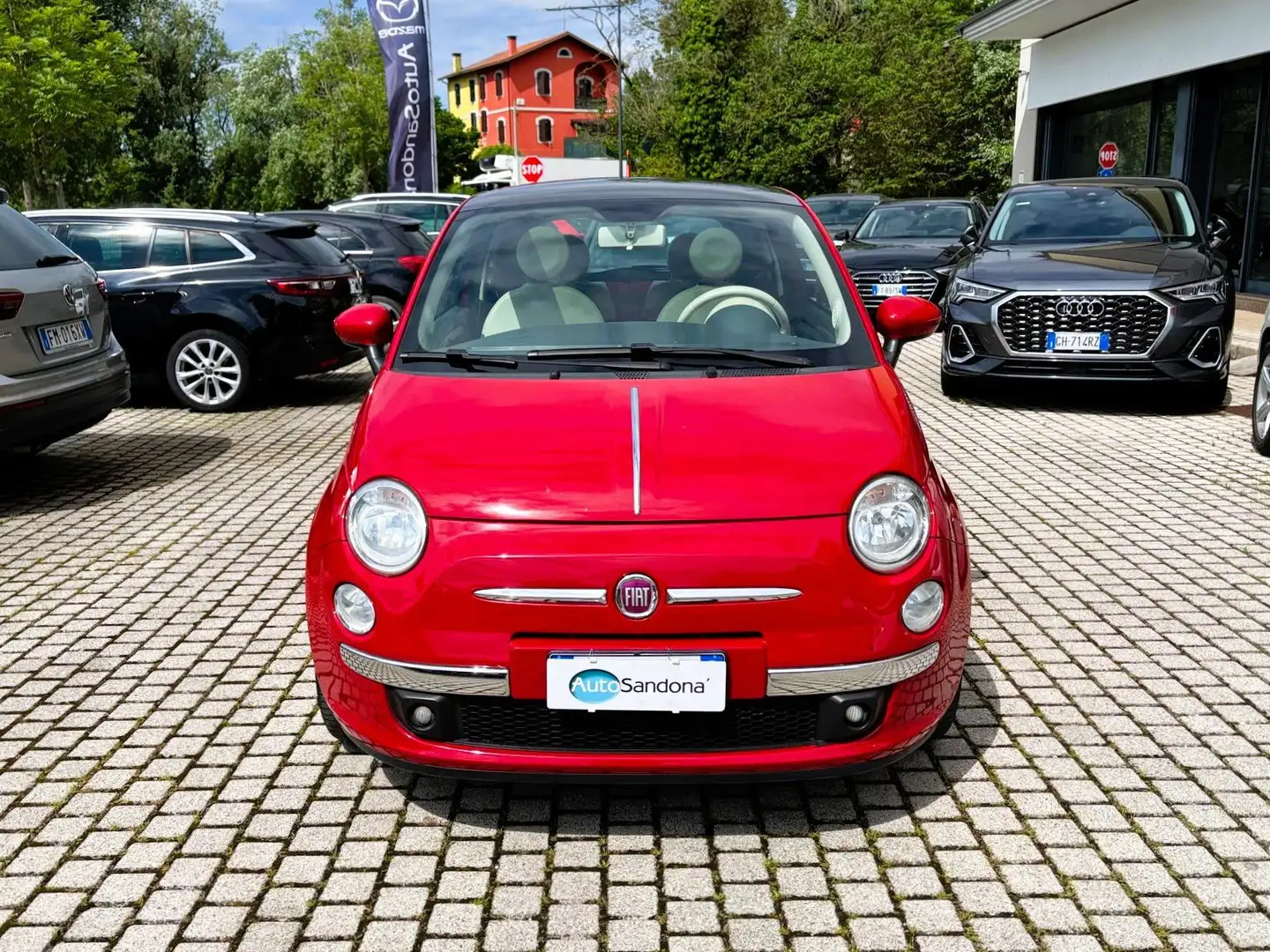Fiat 500 1.2 Lounge 69CV OK NEOPATENTATI Rojo - 2