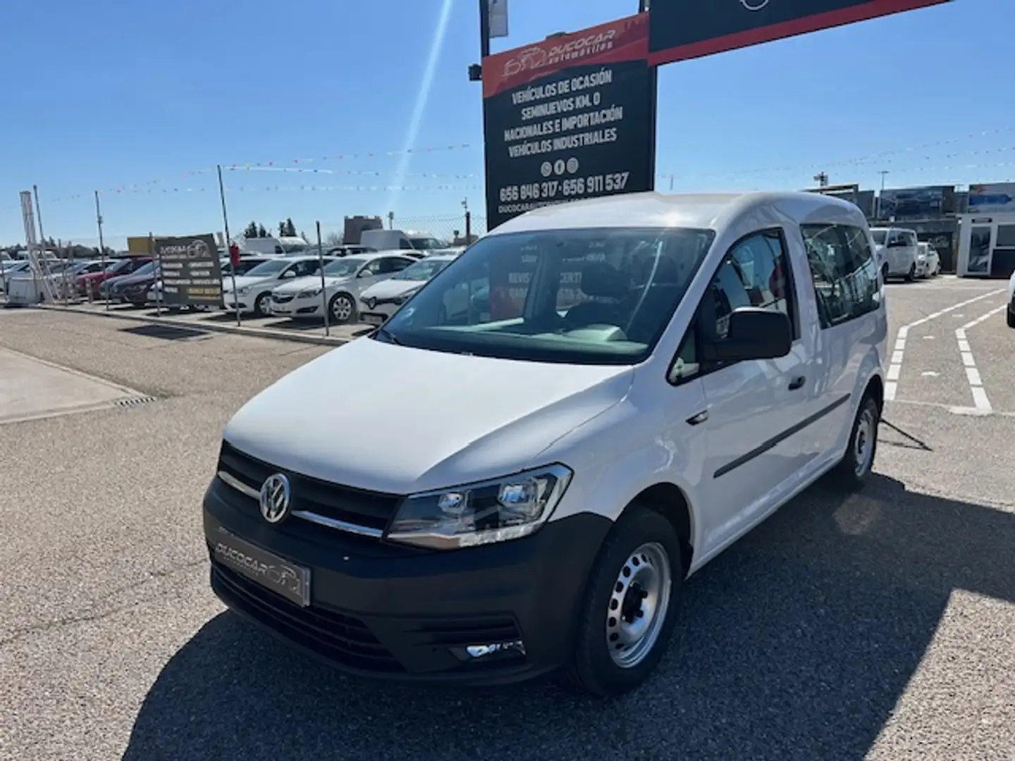 Volkswagen Caddy 2.0TDI Kombi 75kW Blanco - 2