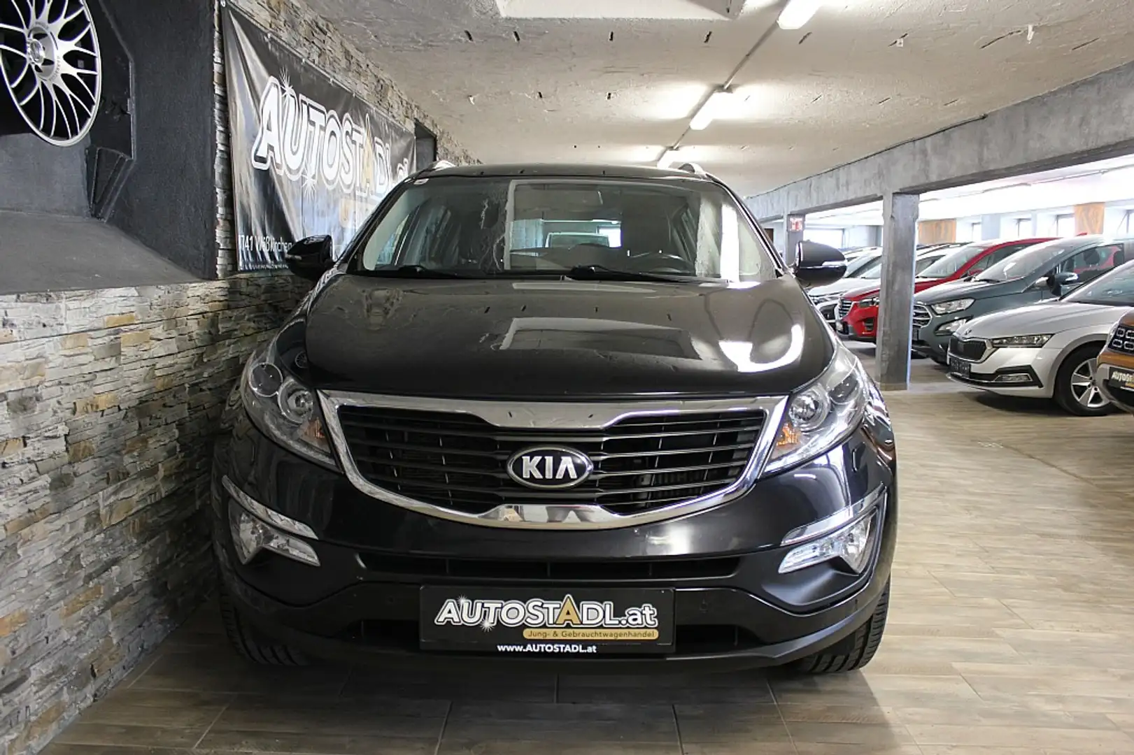 Kia Sportage Active Pro 2,0 CRDi 4WD DPF Aut. Zwart - 2