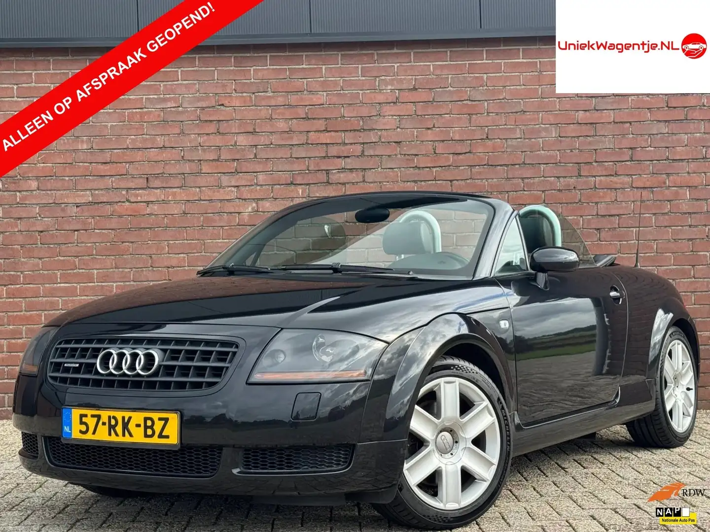 Audi TT Roadster 1.8 5V TURBO QUATTRO | NL-AUTO! | LEDER! Noir - 1