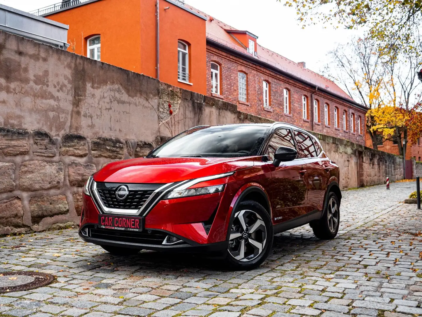 Nissan Qashqai Tekna e-Power/PANO/360/SPUR/ACC/LENKHEIZ Rouge - 1