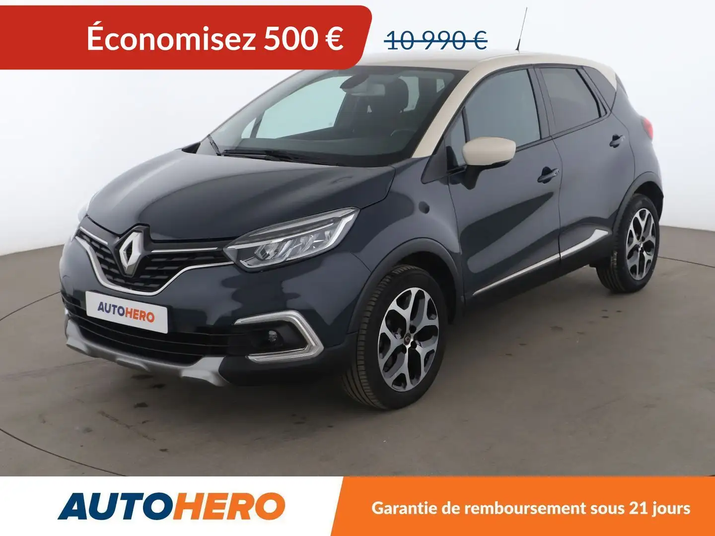 Renault Captur 1.2 TCe Energy Intens Bleu - 1