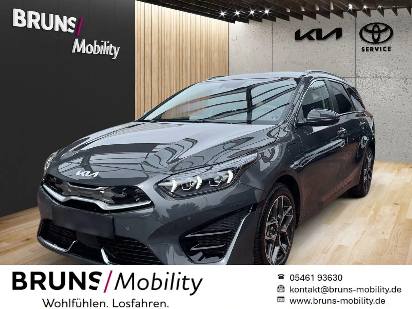 Kia Ceed / cee'd Sportswagon 1.6 Plug-in Hybrid Platinum AHK Gri - 1