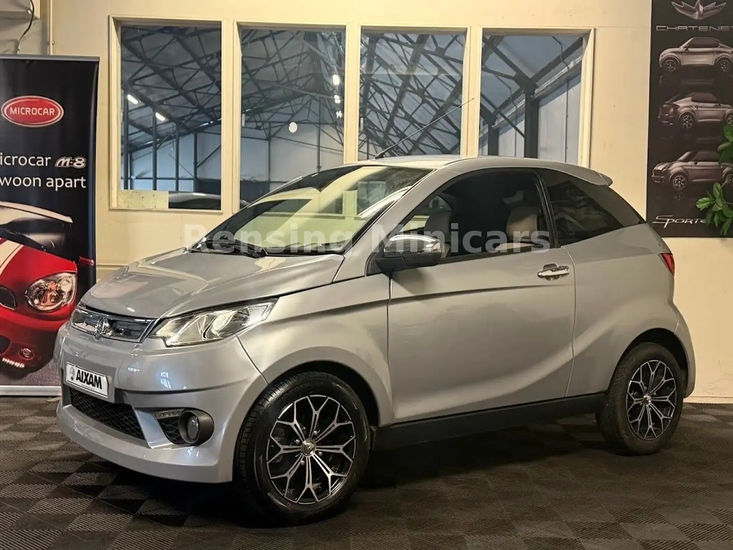 Aixam Coupé GT PREMIUM 8 PS Mopedauto Minicar 45 KM Argent - 1