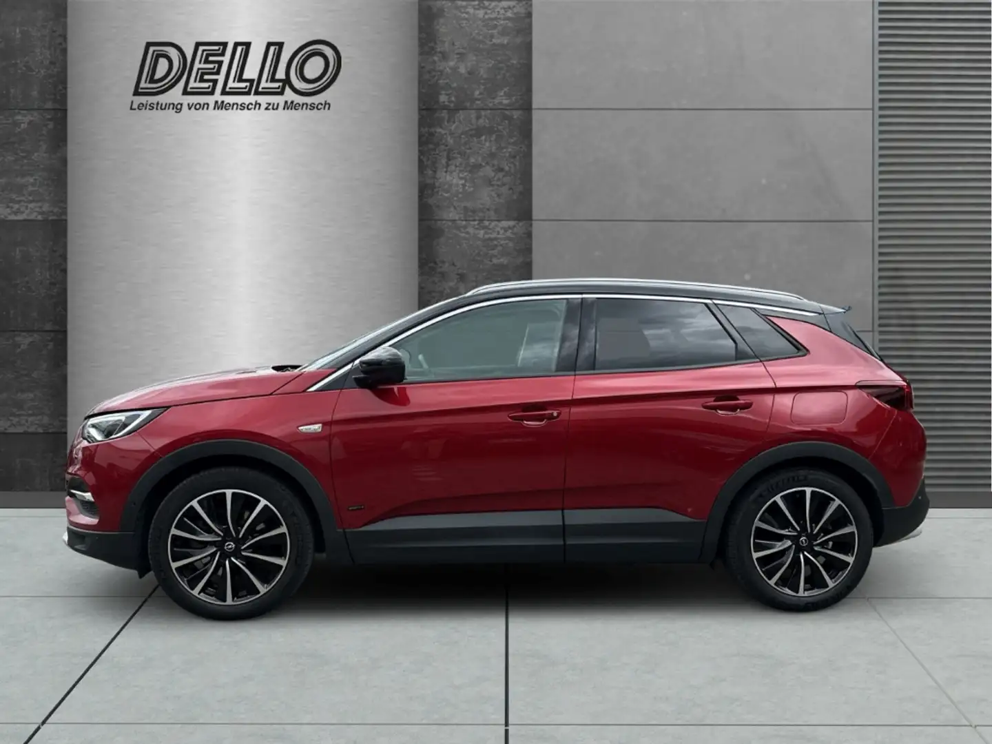 Opel Grandland X Ultimate 300PS Hybrid Navi 360 Kamera Voll-Leder K Rood - 2