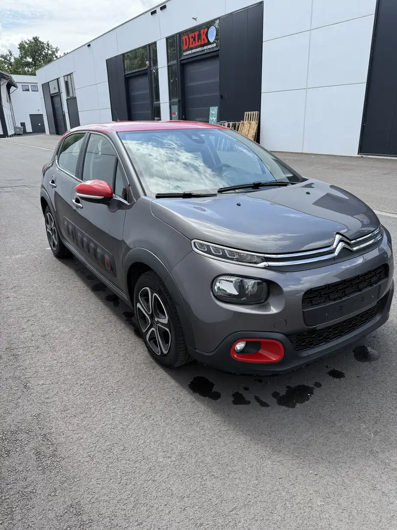 Citroen C3 Pure Tech 110 S&S SHINE Grijs - 1