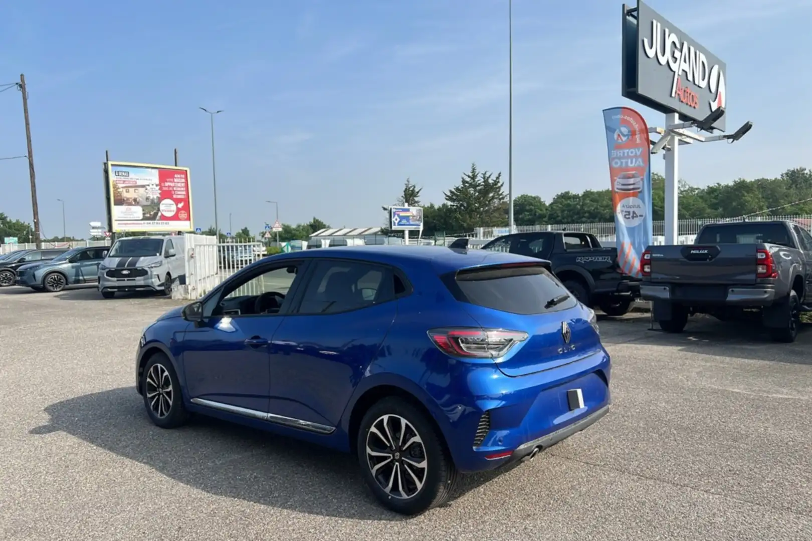 Renault Clio V TCE 90 TECHNO PK HIVER Bleu - 2