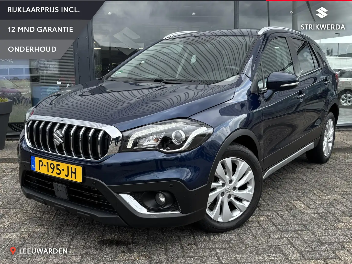 Suzuki S-Cross 1.0 Boosterjet Exclusive Navi/Clima/Trekhaak Blauw - 1