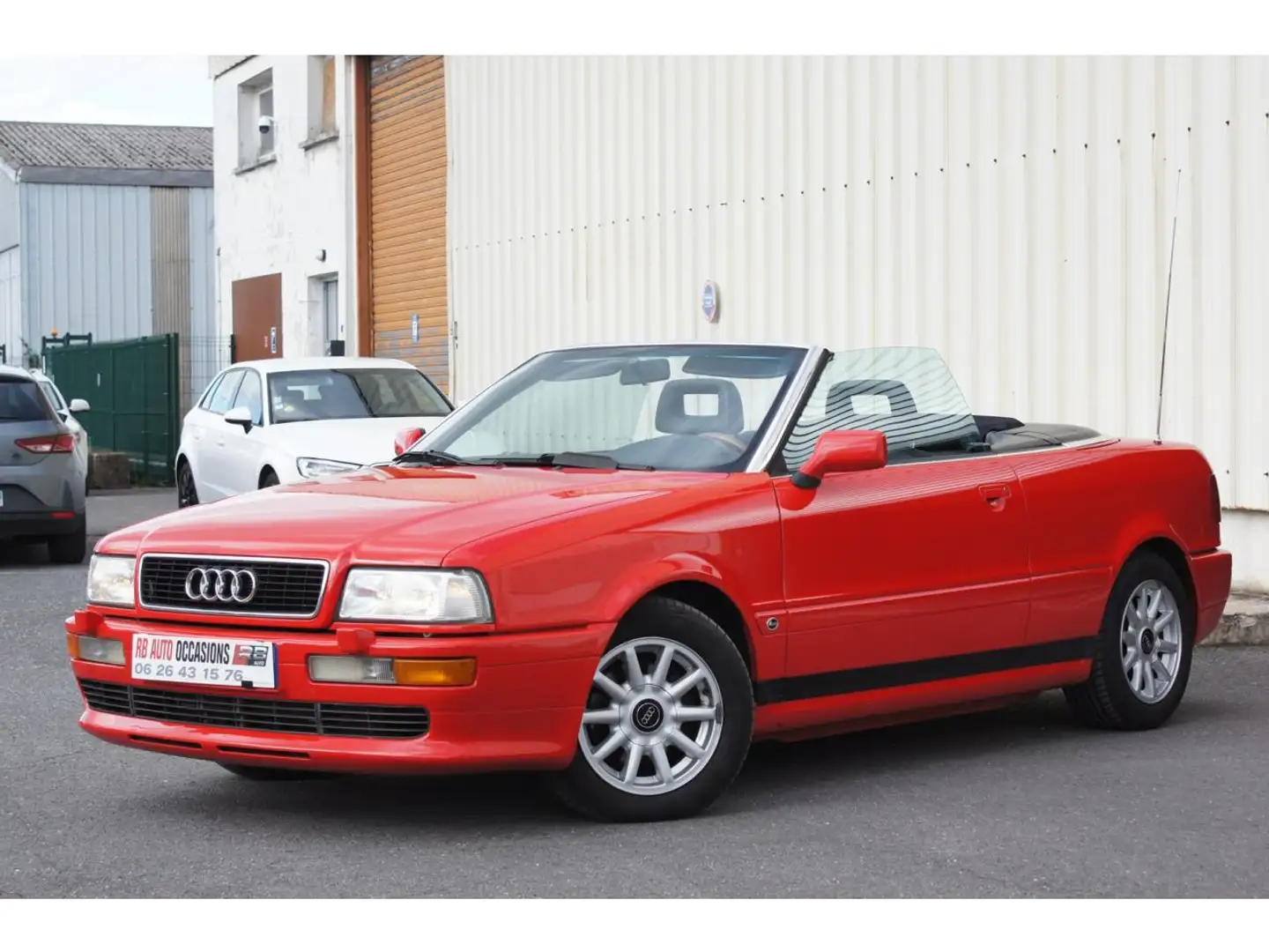 Audi 80 Cabriolet 2.8 E V6 174cv BVA CABRIOLET édition SUNSET Rojo - 2