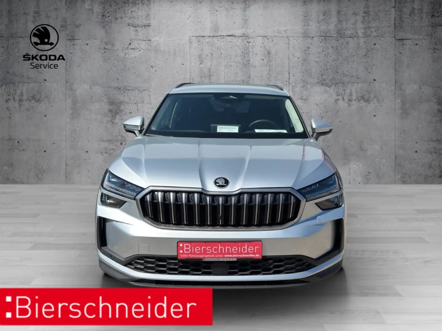 Skoda Kodiaq 2.0 TDI DSG 4x4 Selection AHK MATRIX HUD KAMERA WP Silber - 2