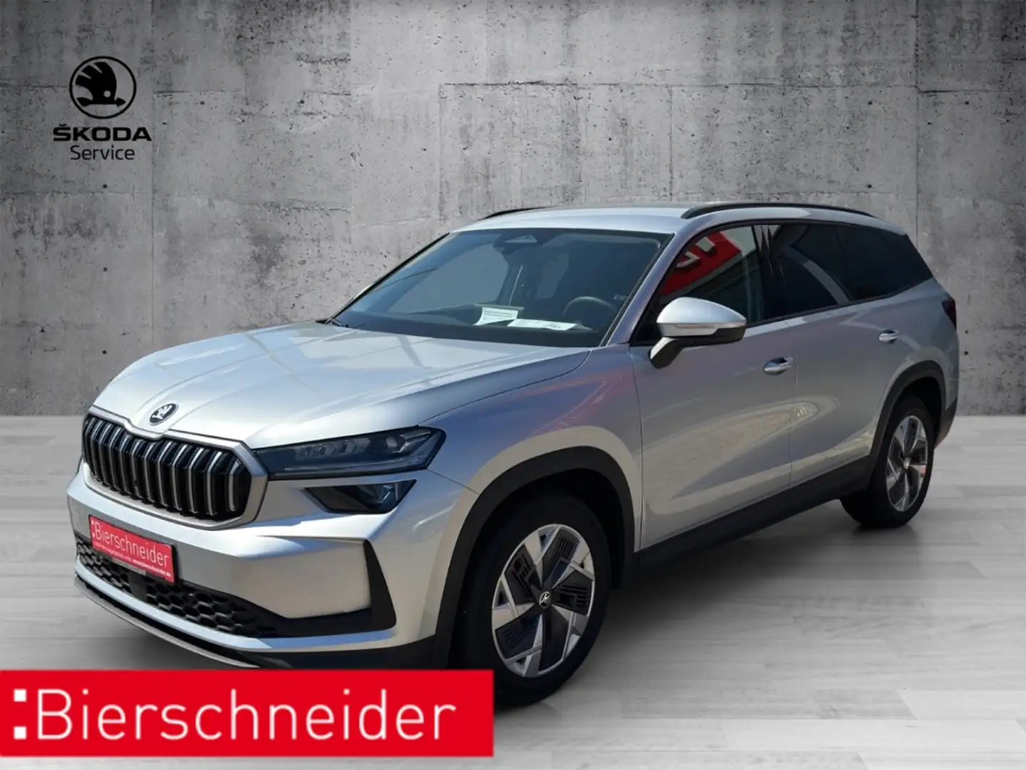 Skoda Kodiaq 2.0 TDI DSG 4x4 Selection AHK MATRIX HUD KAMERA WP Silber - 1