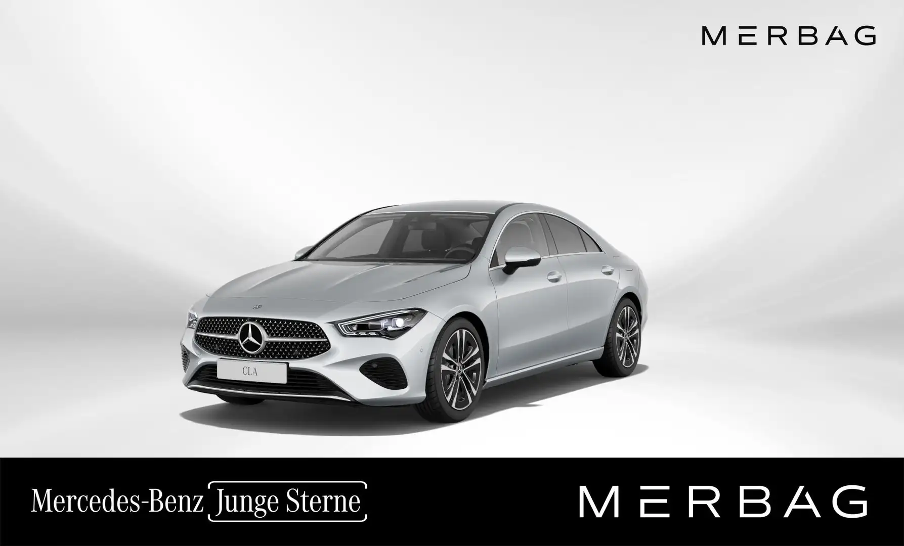 Mercedes-Benz CLA 180 d Coupé Progressive Line Facelift Silber - 1