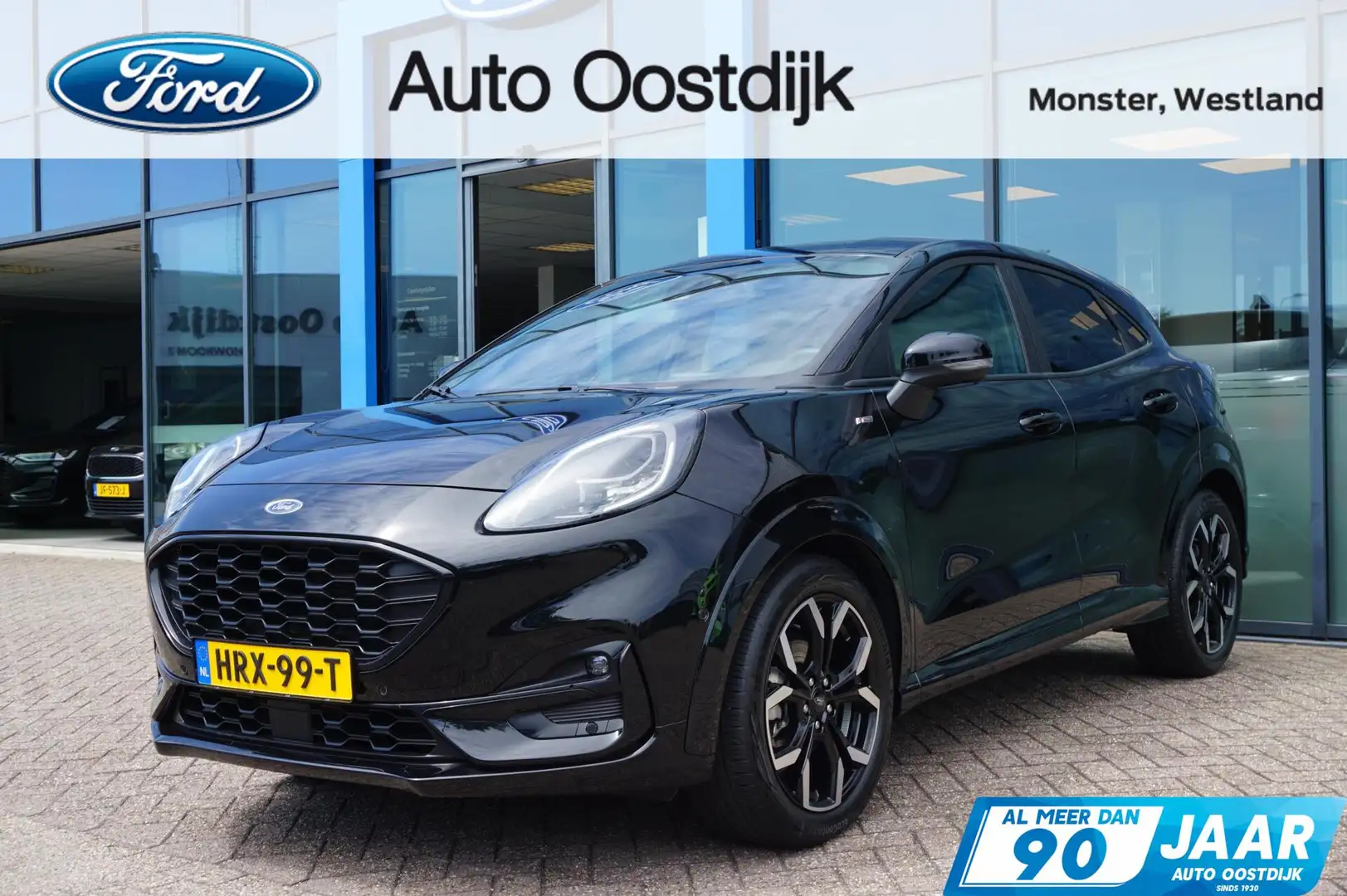Ford Puma 1.0 EcoBoost Hybrid ST-Line X 155PK Winterpack Cam Zwart - 1