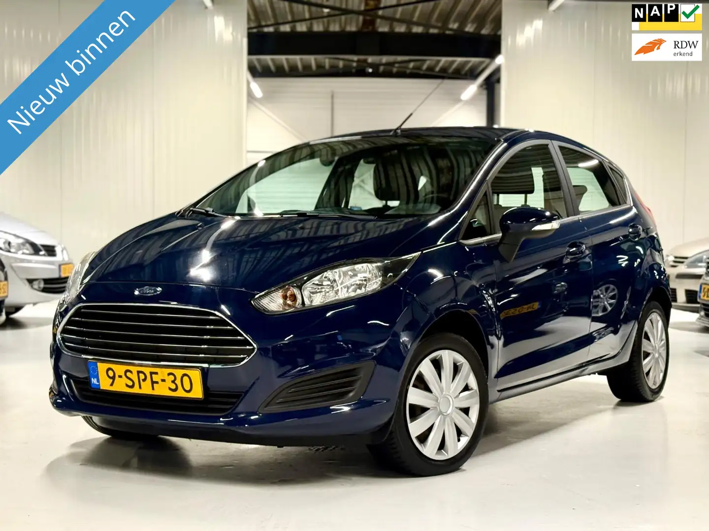 Ford Fiesta 1.0 Style 5Deurs| Airco| Rijklaar! Blau - 1