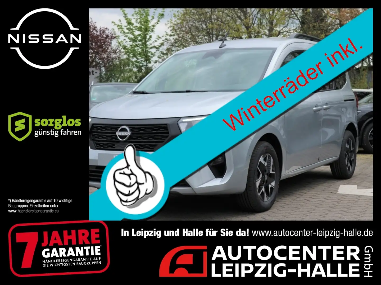 Nissan Townstar Kombi L1 1.3 TEKNA Winterräder inkl. Grau - 1