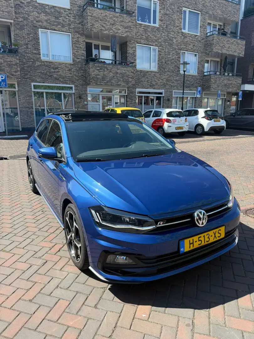 Volkswagen Polo 1.0 TSI Highl buisnis 2x R-line Blauw - 1