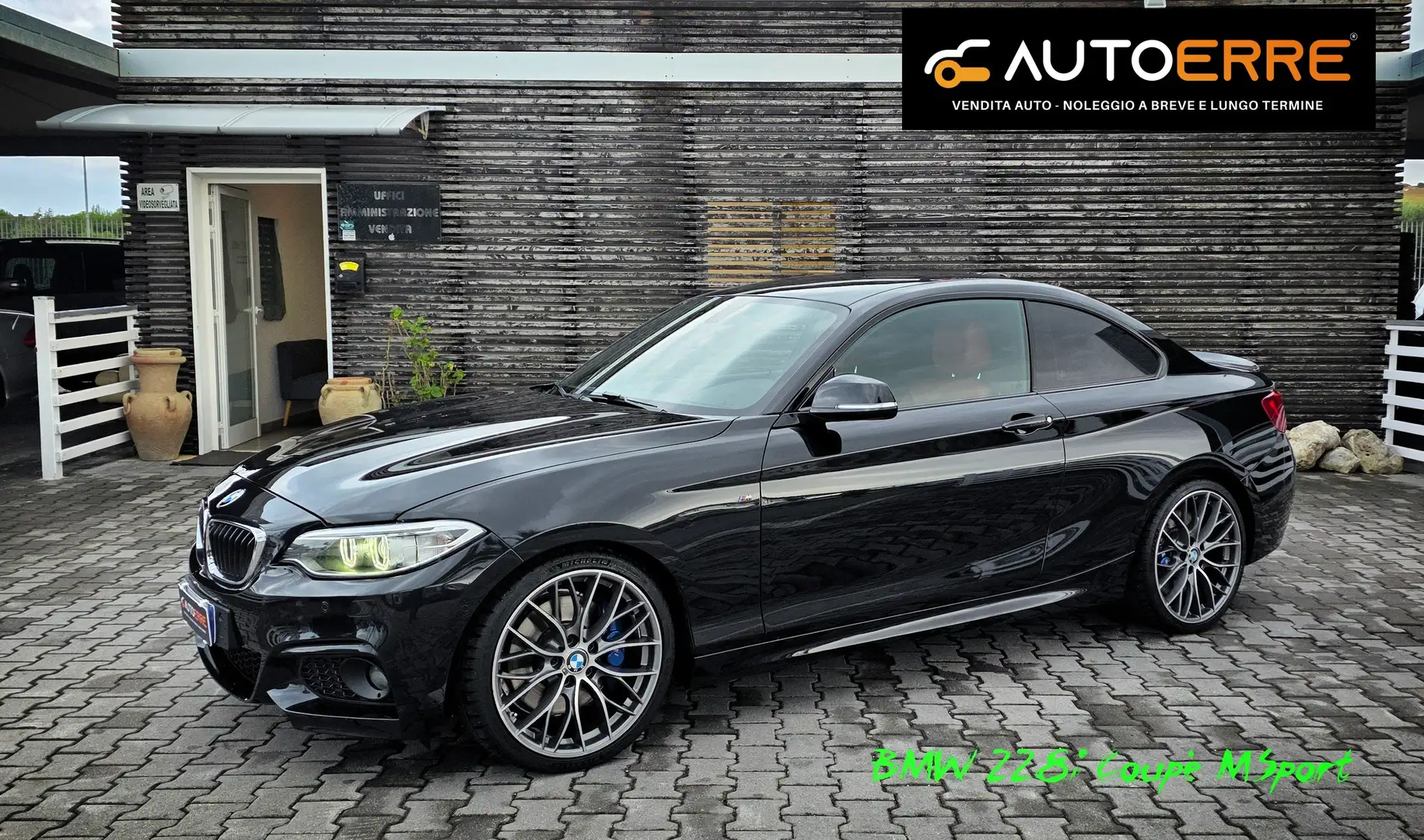 BMW 228 i Coupe Msport Schwarz - 1