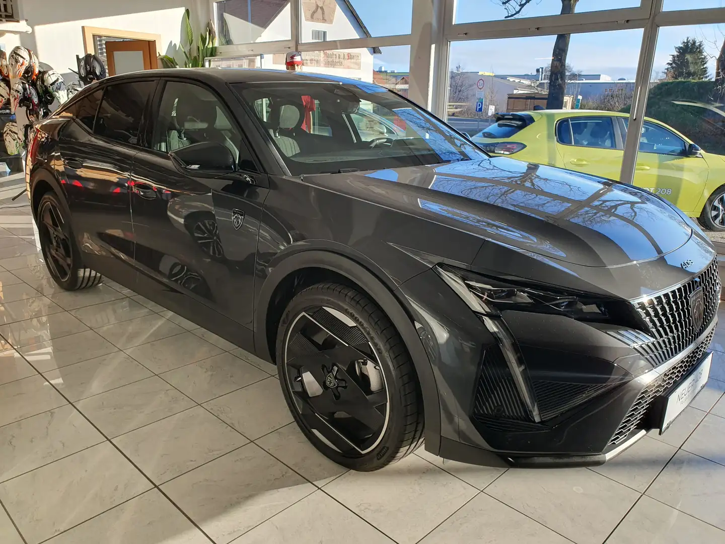 Peugeot 408 GT Hybrid 225 e-EAT8 Gris - 1