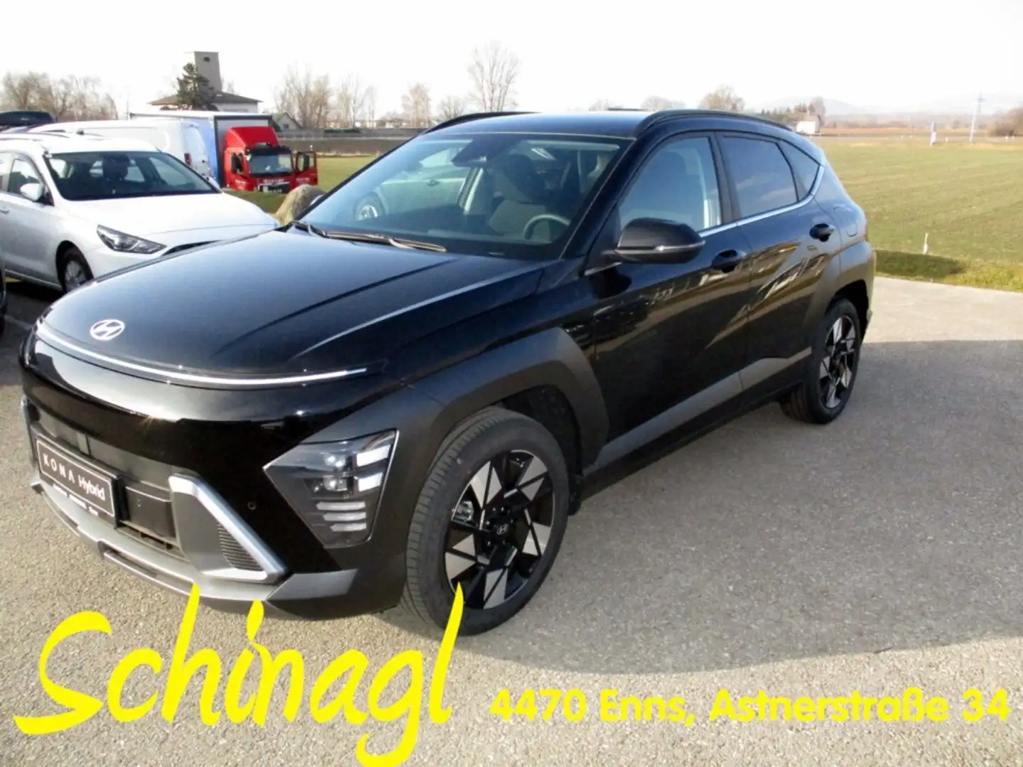 Hyundai KONA HEV (SX2) GO Plus 1.6 GDI 2WD HEV k5hu1-OP6 Schwarz - 1