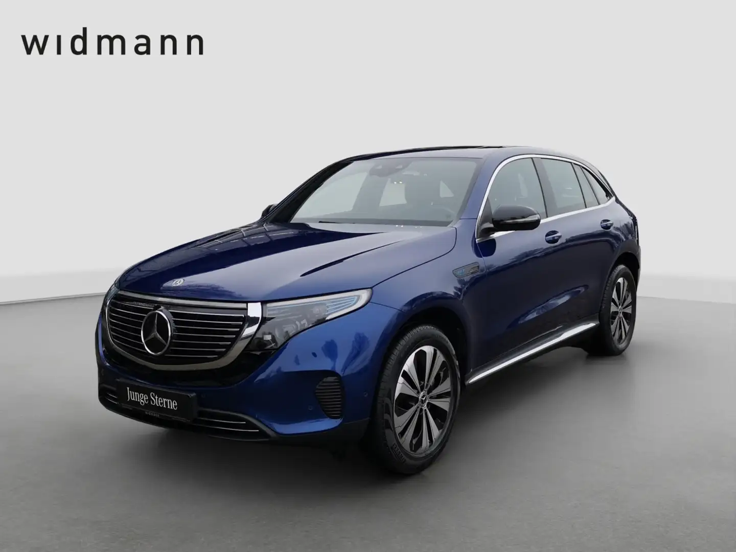 Mercedes-Benz EQC 400 4M *AHK*Multibeam*S-Dach*Distronic*Navi* Blau - 1