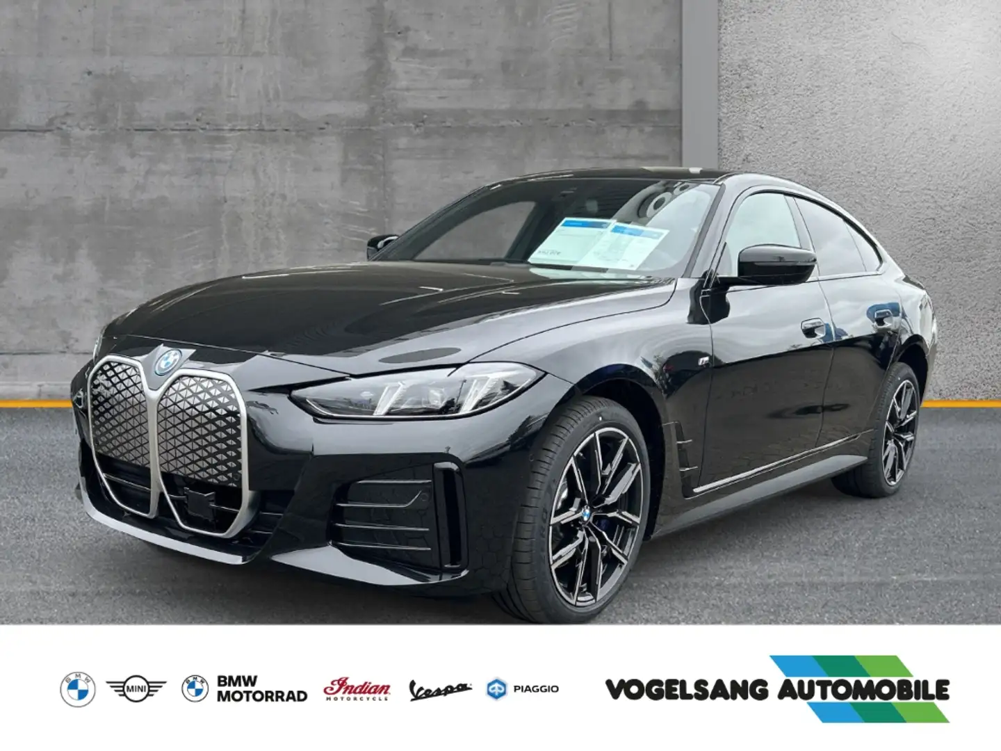 BMW i4 40 eDrive M Sport Dienstwagenbesteuerung 0,25% Schwarz - 1