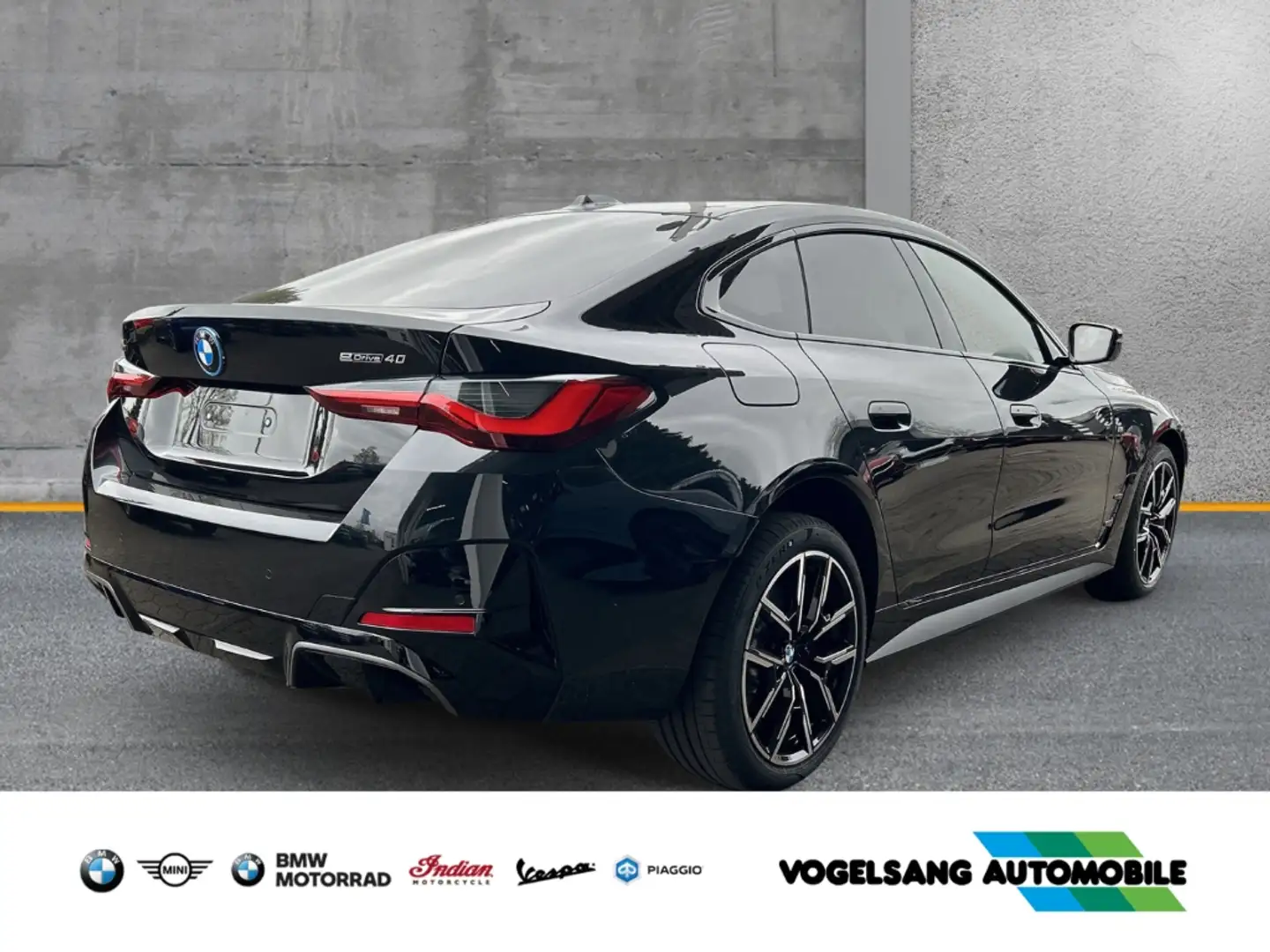 BMW i4 40 eDrive M Sport Gran Coupe e EDRIVE40 Park-Assis Zwart - 2