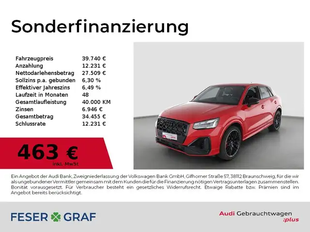 2025 Audi SQ2 in Red for sale
