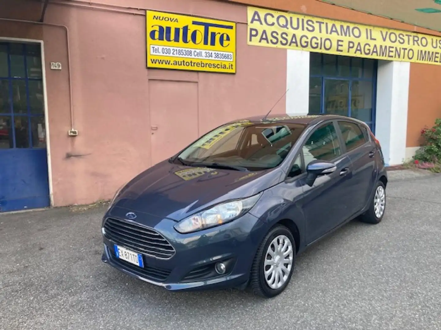 Ford Fiesta 1.4 5 porte Bz.- GPL Business Grigio - 1