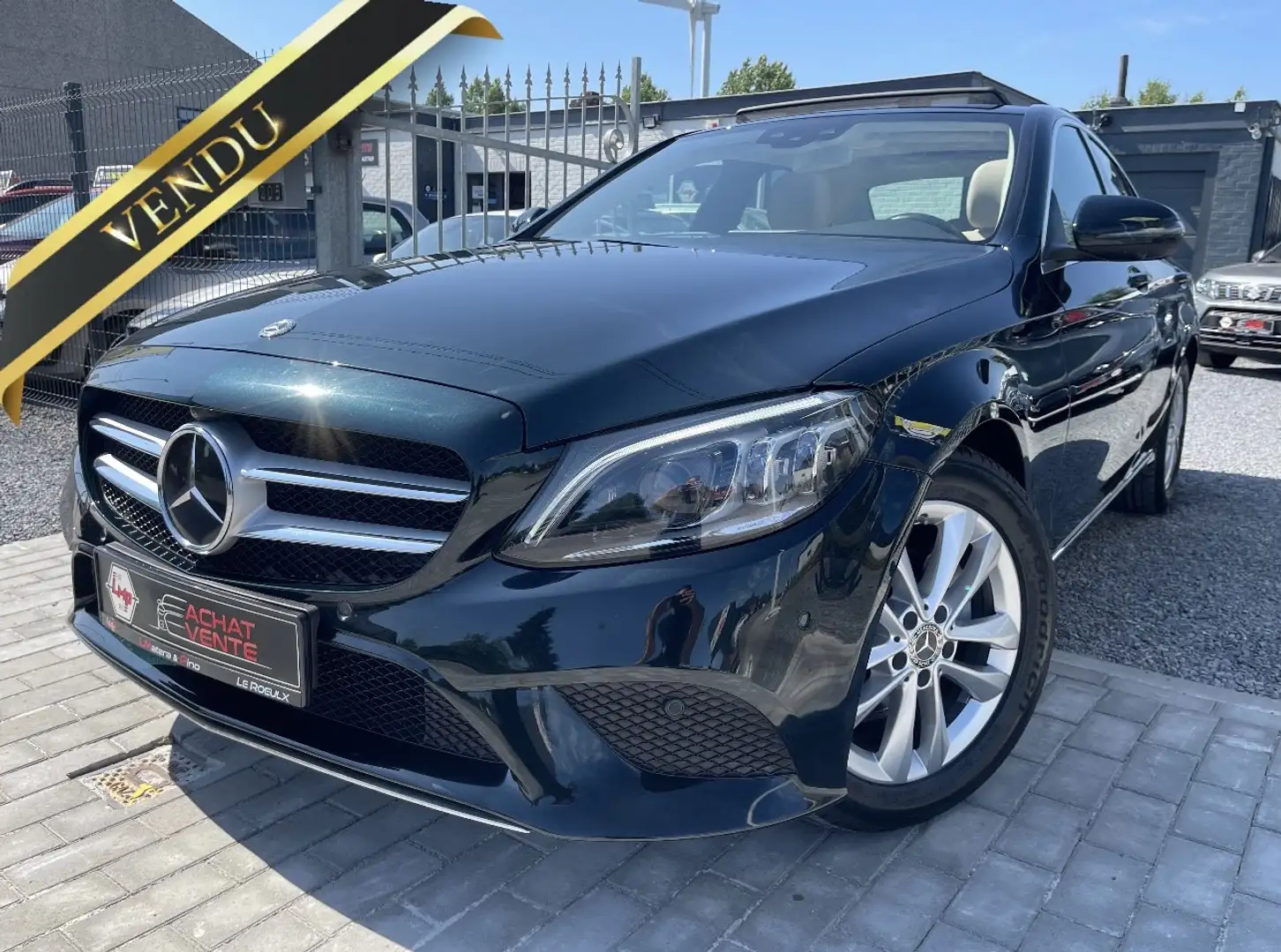 Mercedes-Benz C 180 ✅VENDU✅ Groen - 1
