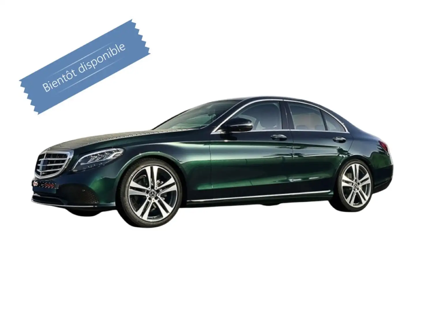 Mercedes-Benz C 180 Cuir-Toit Pano-Automat🔝38.100 km🔝 Vert - 1
