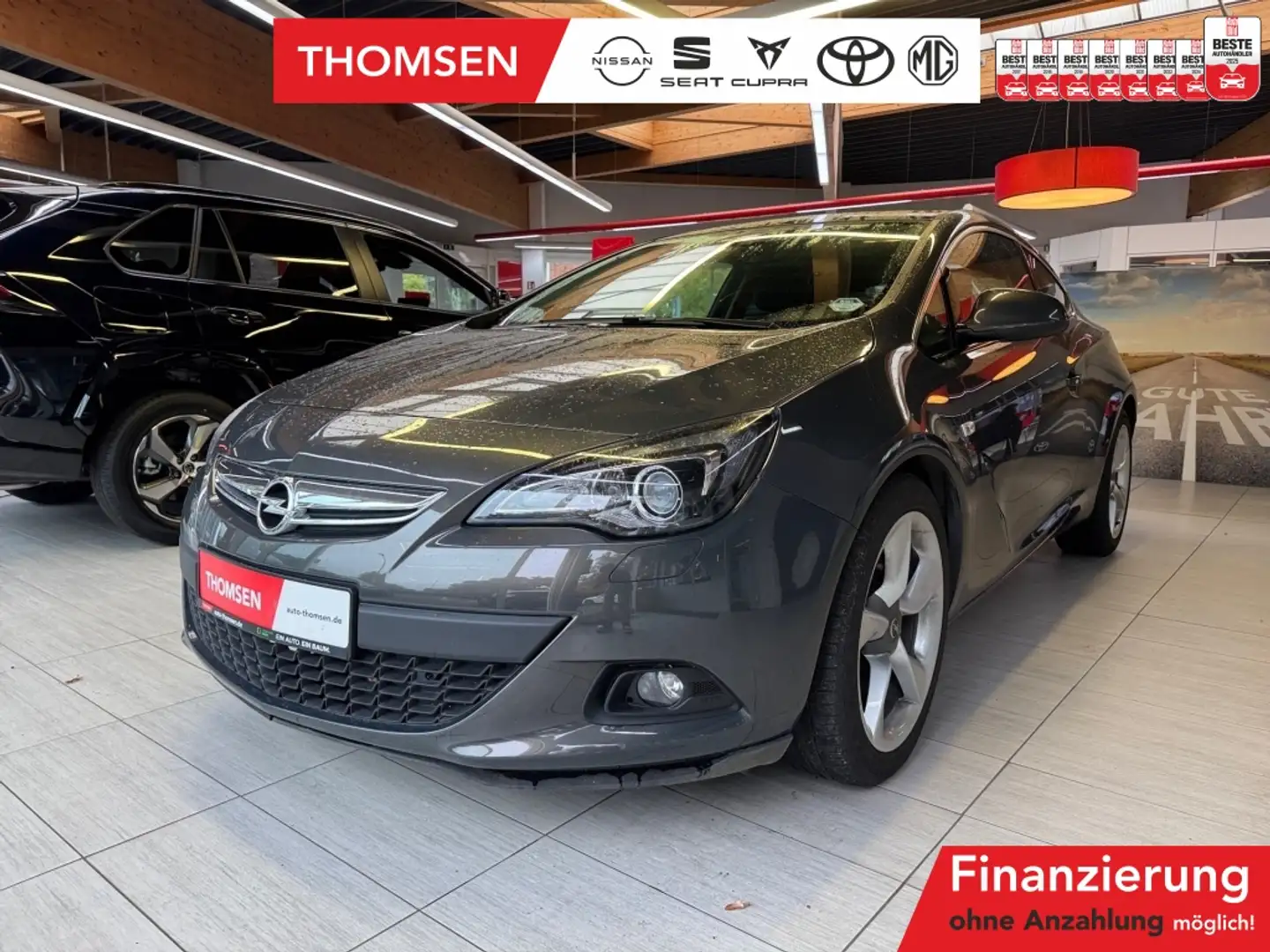 Opel Astra J GTC 1.4 Turbo ecoFlex Fernlichtass. PDC Gris - 1