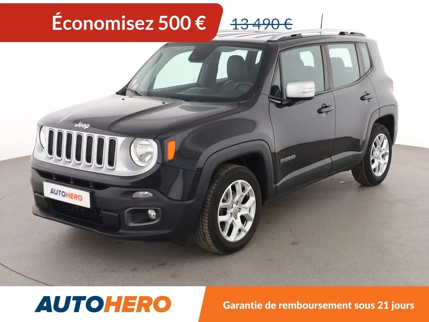 Jeep Renegade 1.6 MultiJet Limited Noir - 1