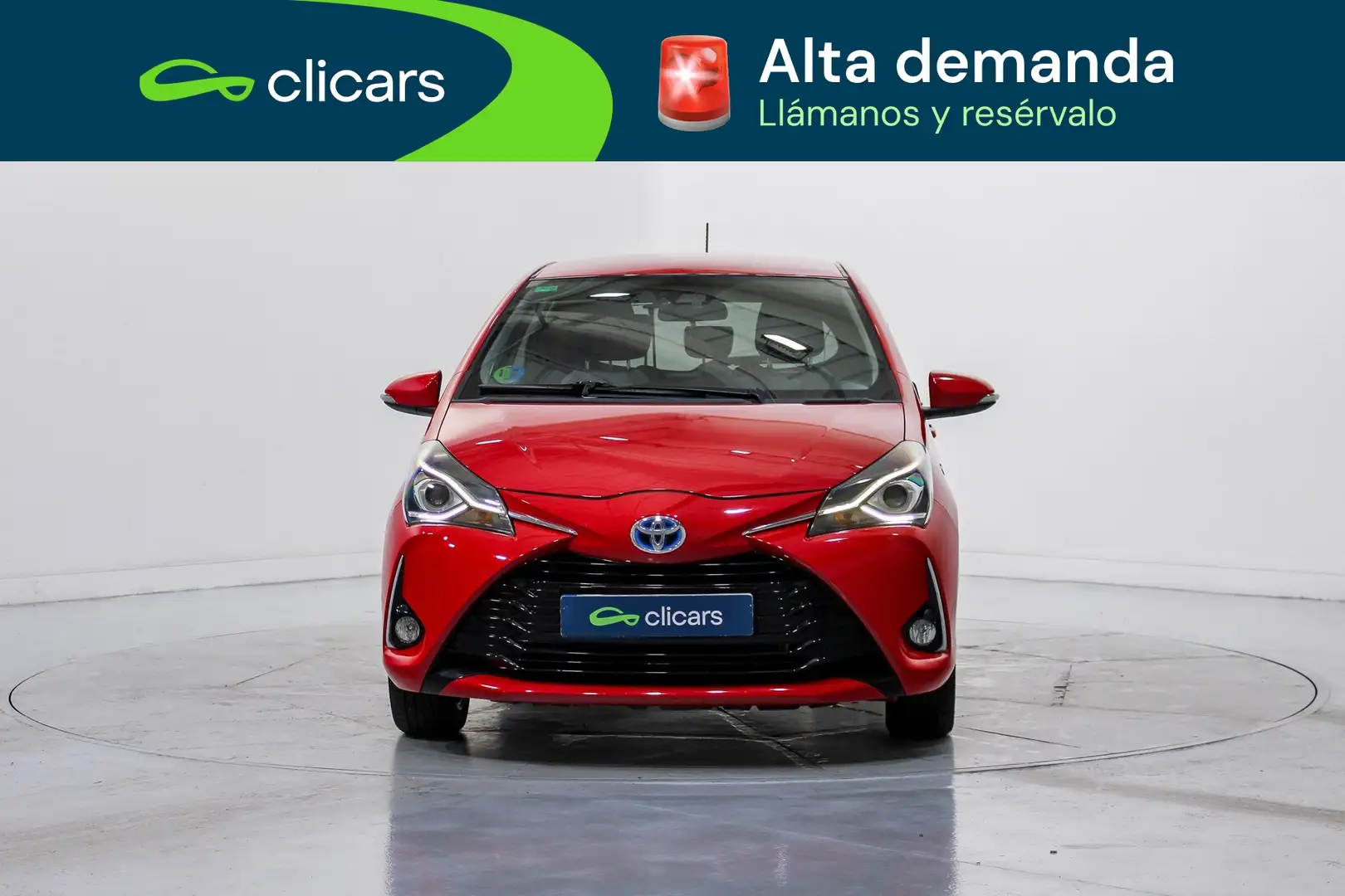 Toyota Yaris 100H 1.5 Feel! Rojo - 2