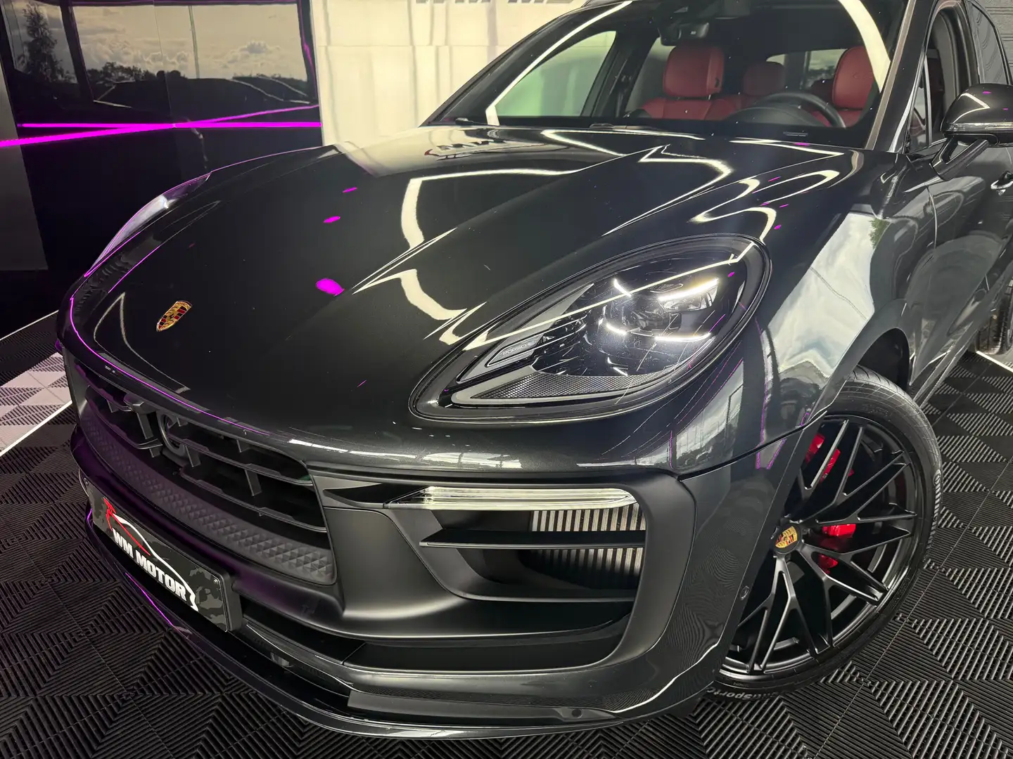 Porsche Macan GTS 2.9 V6 BiTurbo PDK // MATRIX // CHRONO Gris - 2