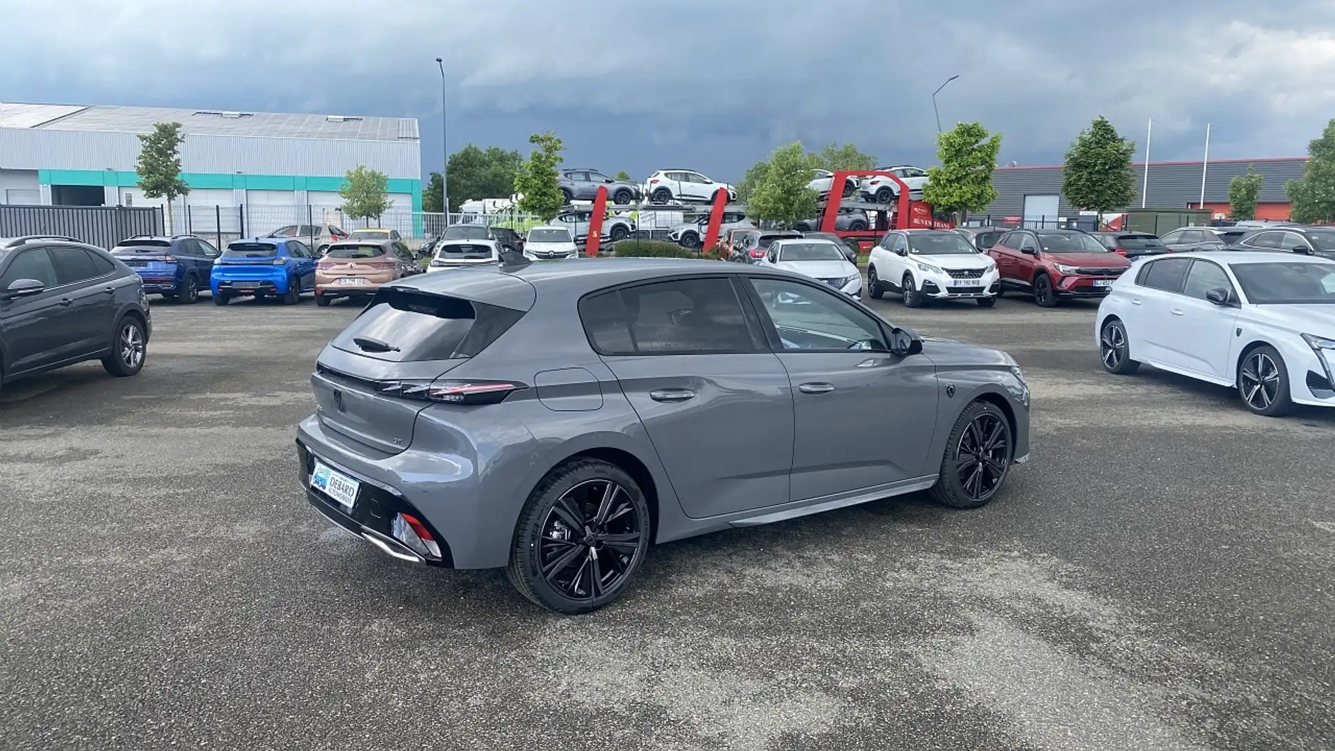 Peugeot 308 1.5 BLUEHDI 130CH S\u0026S GT EAT8 Gris - 2