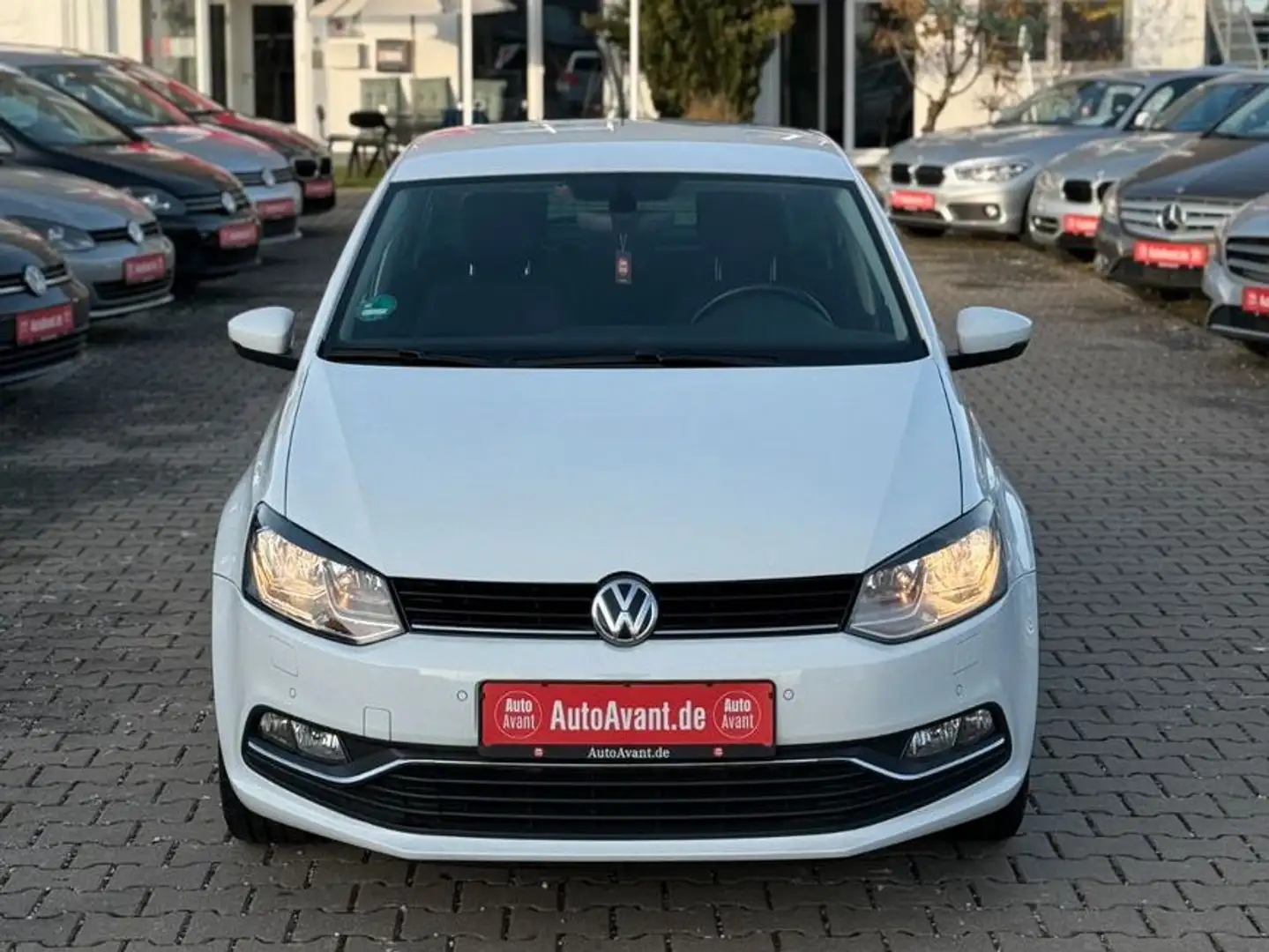 Volkswagen Polo 1.2 TSI Lounge BMT/Start-Stopp*SHZ*GRA*PDC* Blanc - 2