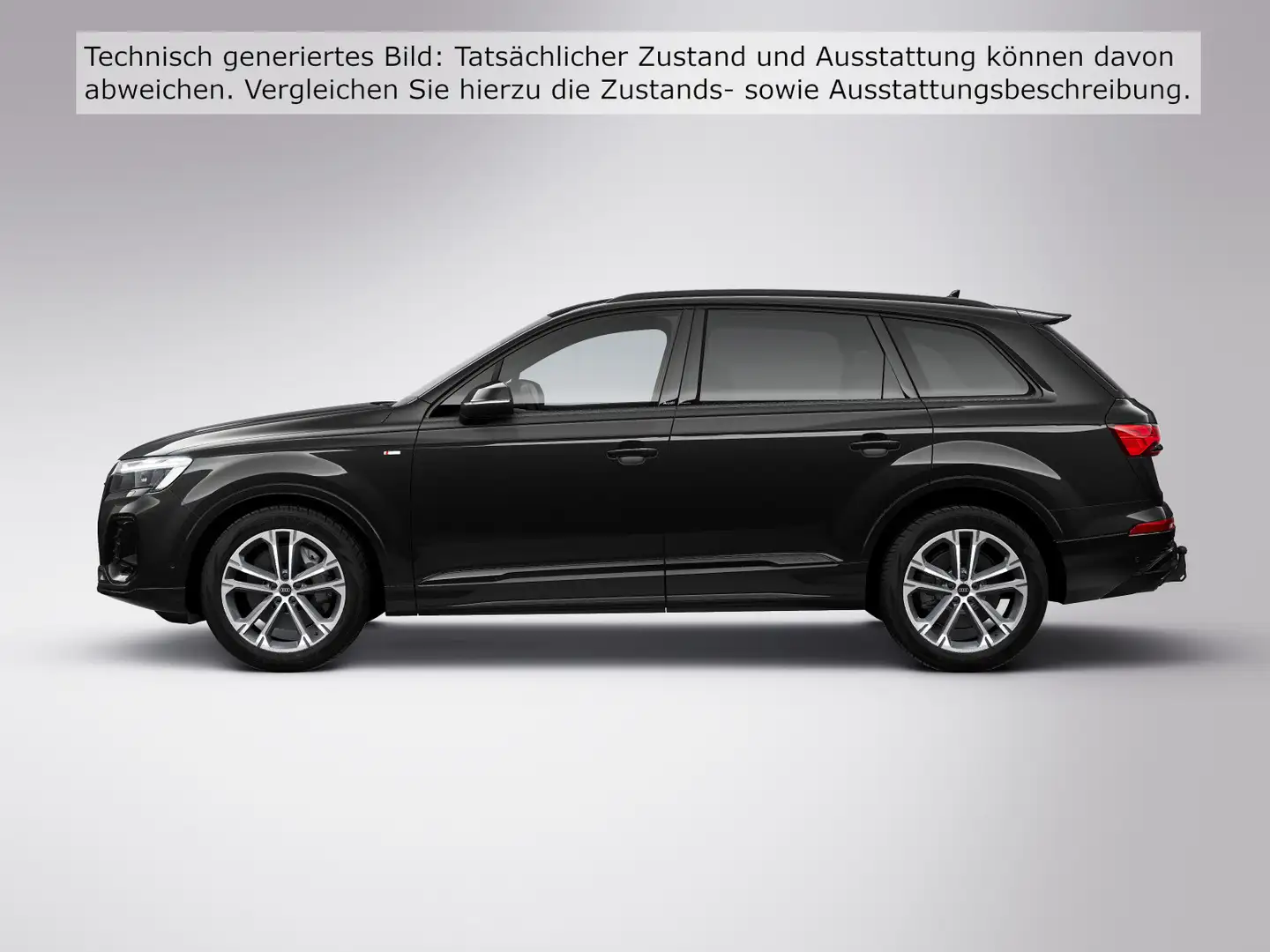 Audi Q7 S line 45 TDI AHK/Matrix/Pano/Luft/ACC/PBox Schwarz - 2